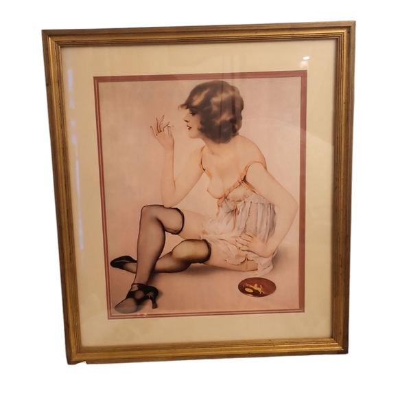 Alberto Vargas 1896-1982 Smoke Dreams Lithograph - Picture 1 of 2